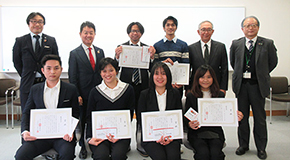 第16回 奨学金プログラム 静岡産業大学 奨学金授与式