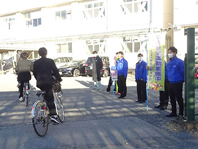 藤枝北高等学校の通学路