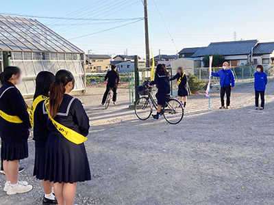 藤枝北高等学校の南門