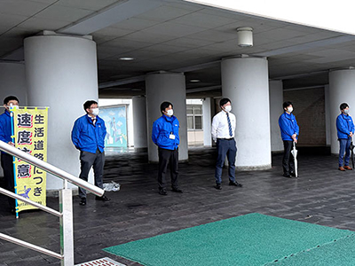 藤枝西高等学校の校舎