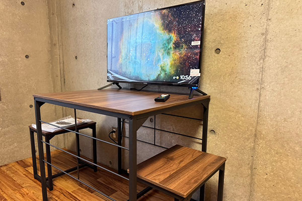 全室 WiFi・ネットワークTV 完備